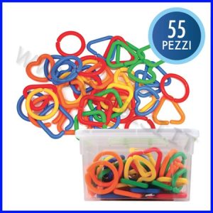 CATENA DELLA GEOMETRIA – BAULETTO 55 PEZZI