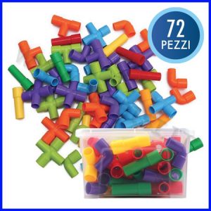 TUBETTI COLORATI – BAULETTO 72 PEZZI