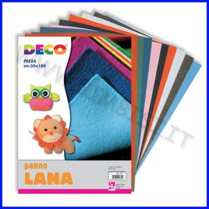 PANNO LANA – ALBUM 10 FOGLI CM. 15×20 COL.ASS.