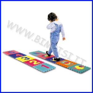 PUZZLE IN EVA NUMERI E FIGURE SET 18PZ