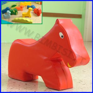 MORBIDONE CAVALLO 79X62X20 cm