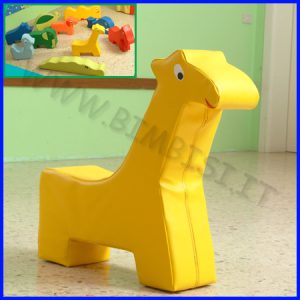 MORBIDONE GIRAFFA 73X73X20 cm