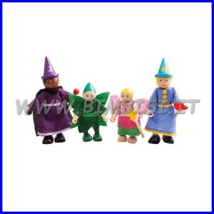 PERSONAGGI DELLE FAVOLE SET 4 PZ