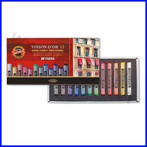 PASTELLI MORBIDI ARTISTI KIN – SCATOLA 12 PZ. ASSORTITI